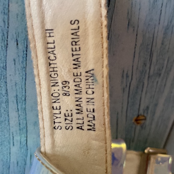 COPY - COPY - Nightcall Hi Platform Heels by Y.R.U. - Picture 4 of 4